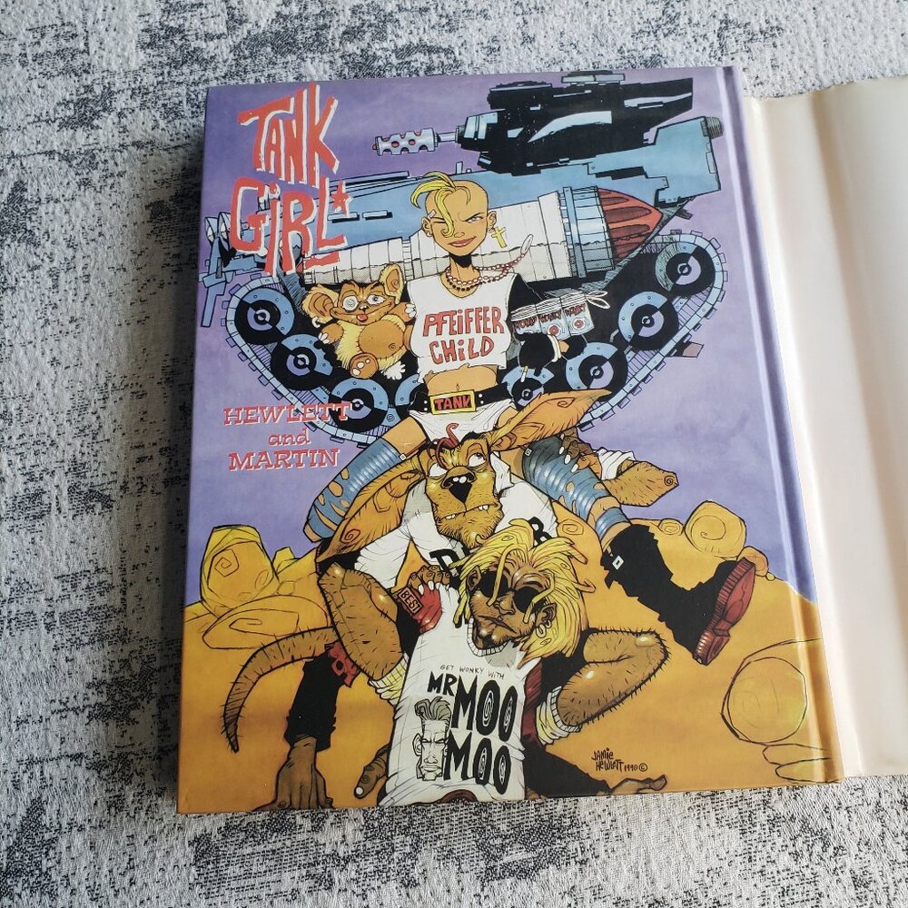 The Cream of Tank Girl Hard Cover Graphic Novel Comic Book First Edition 2008 - Picture 13 of 16